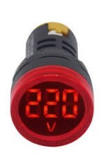 Eurowest Y 24-450V Yeşil LED Voltmetre – Endüstriyel Gerilim Ölçüm Cihazı''
