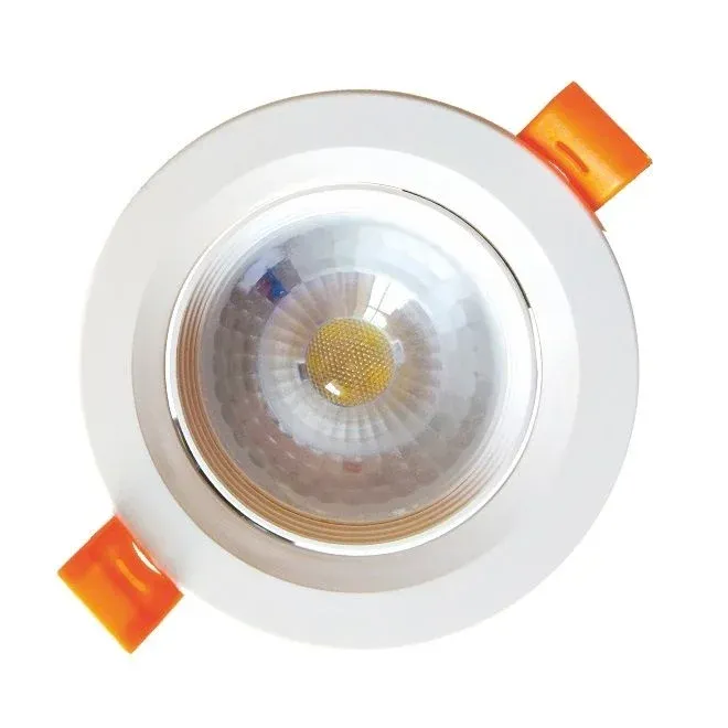 HS1209 5W Spot PLS Yuvarlak Beyaz Kasa Beyaz Işık - Helios Enerji Verimli LED Spot Işık