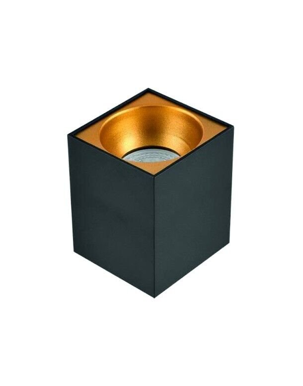 HELIOS HS 1604 10x10x14 cm Siyah Sıva Üstü Spot Kasası