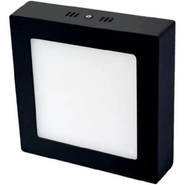 CATA CT-5236 18W SIVA ÜSTÜ LED PANEL BEYAZ IŞIK SİYAH KASA