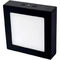 CATA CT-5236 18W SIVA ÜSTÜ LED PANEL BEYAZ IŞIK SİYAH KASA