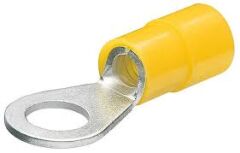 EUROWEST 4-6MM M4 İZOLELİ KABLO PAPUCU SARI 100 Adet