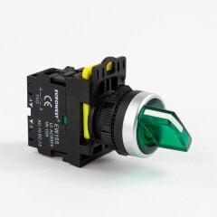 EUROWEST LED'li MANDAL BUTON 0-1 220V (YEŞİL)