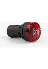 EUROWEST Ø22mm SESLİ IŞIKLI BUZZER 24V